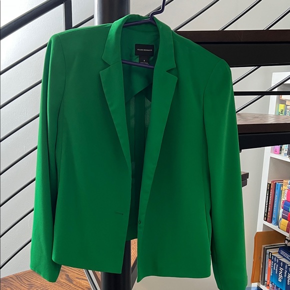 Club Monaco Jackets & Blazers - Club Monaco Parrot Green Blazer Size 8